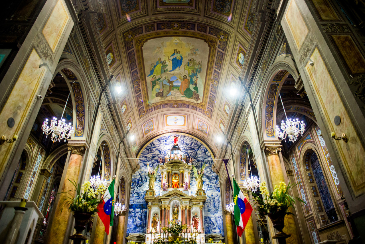 teto da Igreja Matriz de Pindamonhangaba