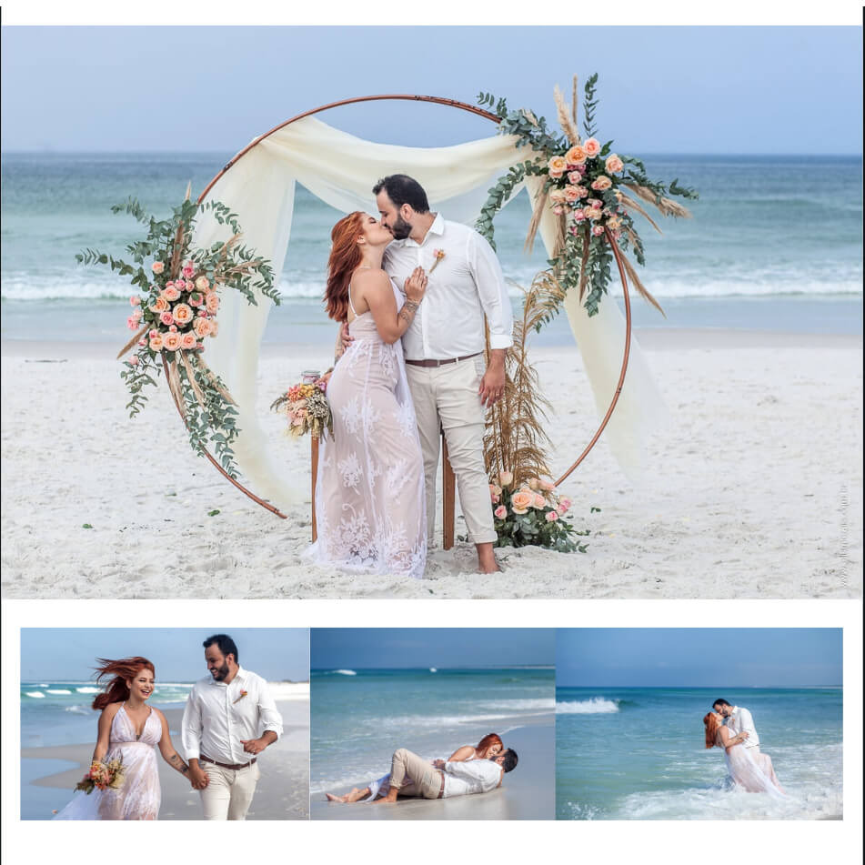 Elopement Wedding - Cerimônia de Casamento na Praia em Arraial do Cabo RJ, casamento na praia em Cabo Frio RJ, casamento na praia em Búzios RJ