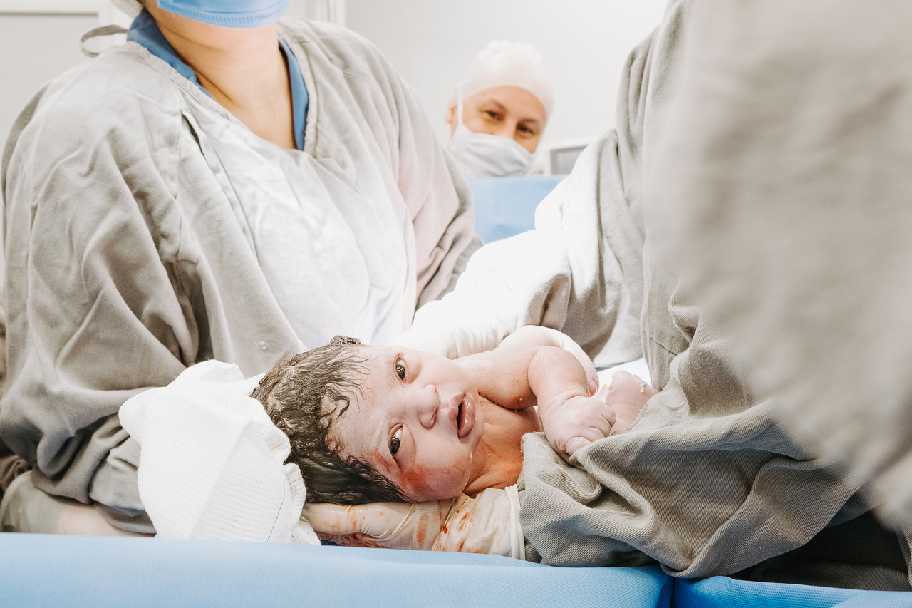 O nascimento da Liz na maternidade Casa de Saúde