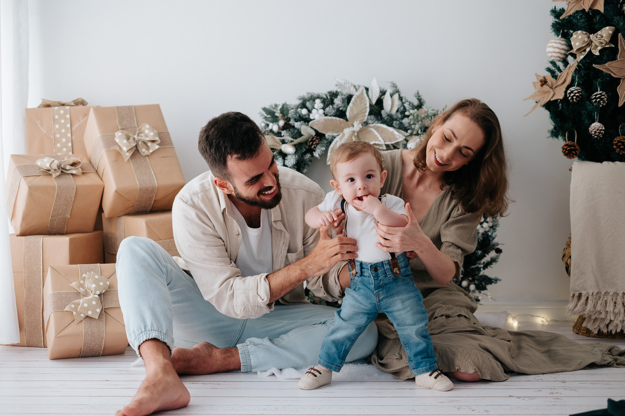 Por que fazer fotos de natal com a família?