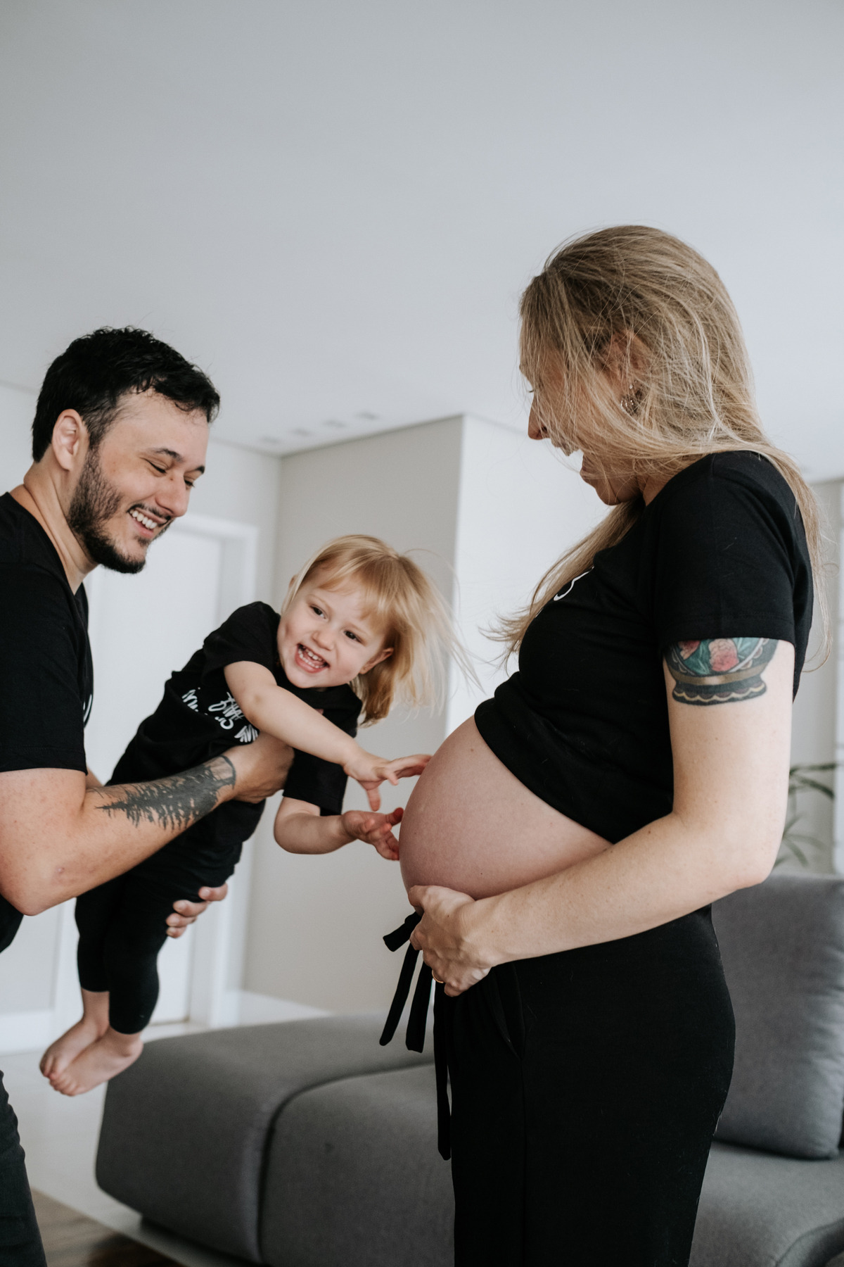 ensaio em casa com filho mais velho