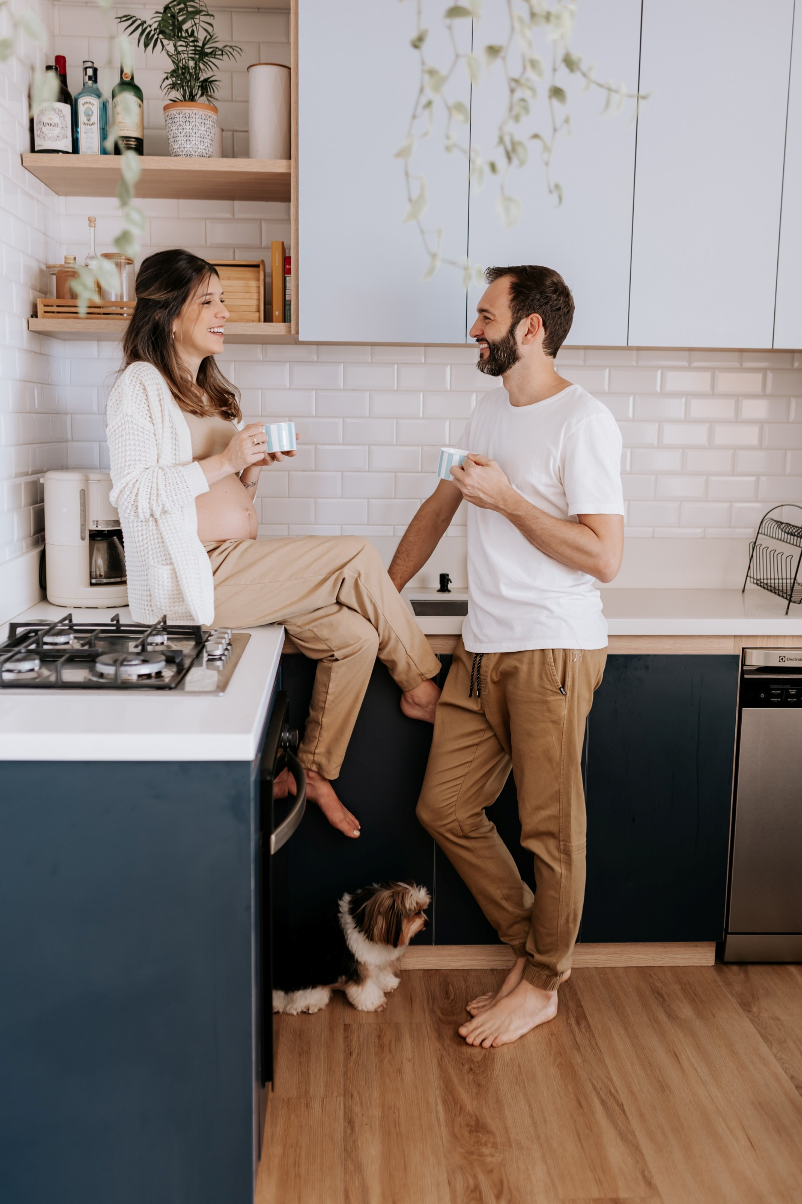 ensaio gestante em casa lifestyle