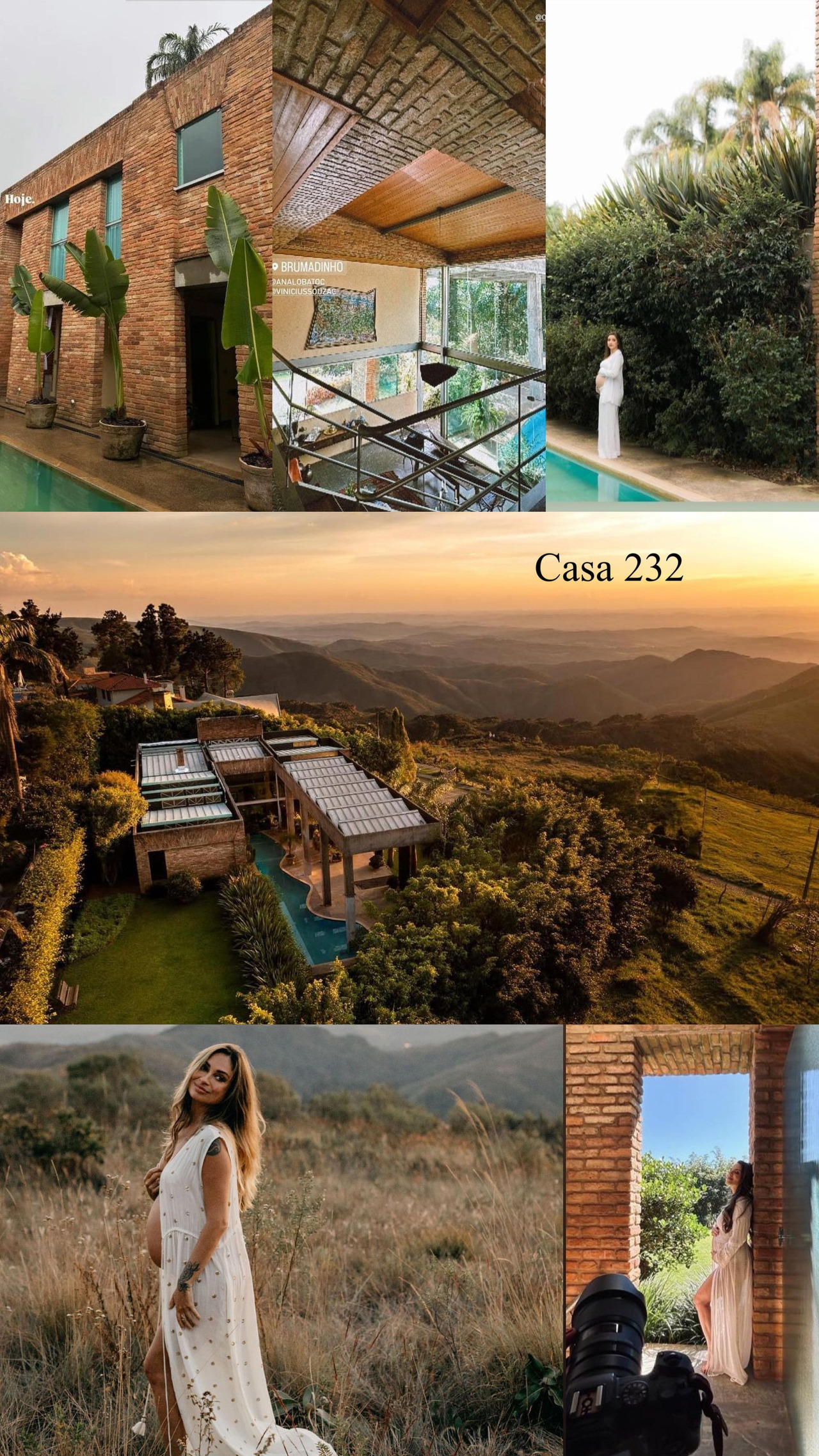 casa com espaco interno e externo para fotos