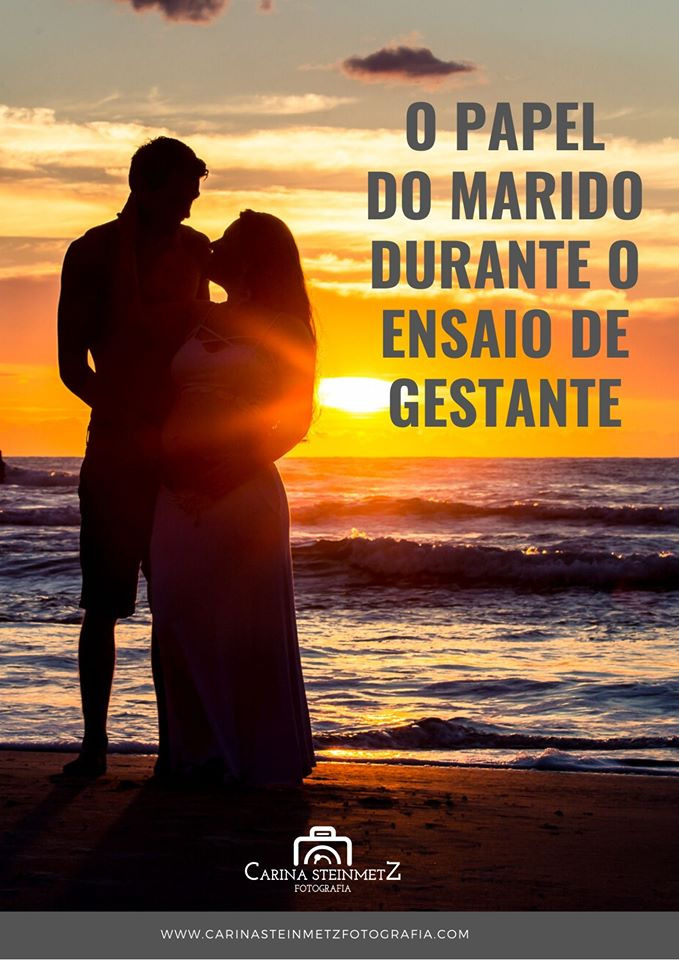 O papel do Marido Durante o Ensaio Gestante
