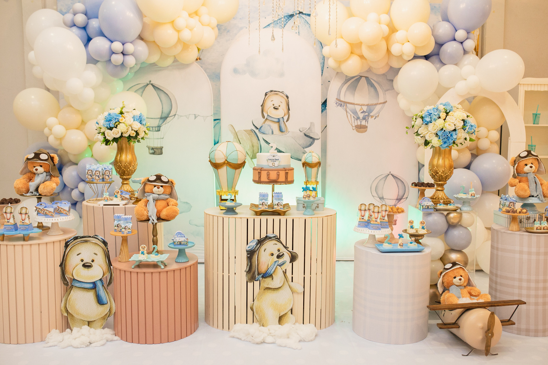 Ursinho Aviador In Festa Buffet Kids Joinville