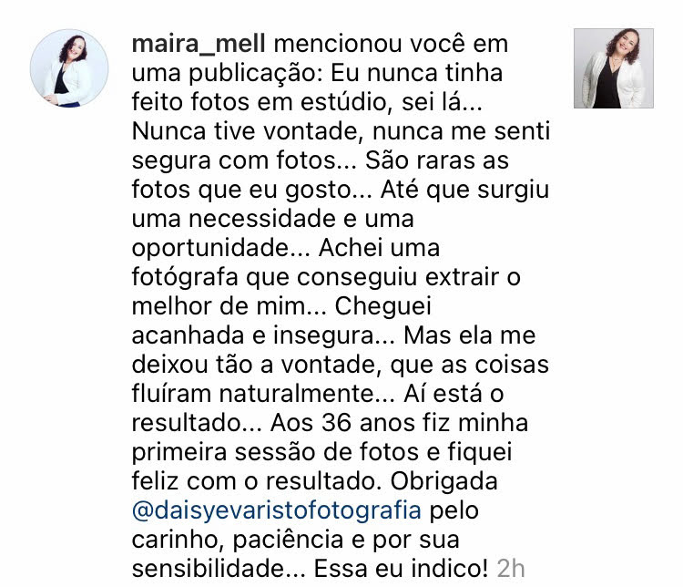 Depoismento Maira
