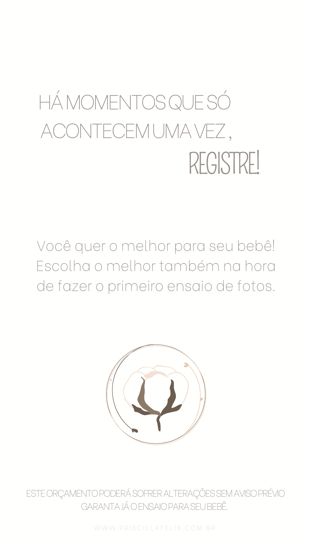 ensaio de bebê em estúdio em São Paulo