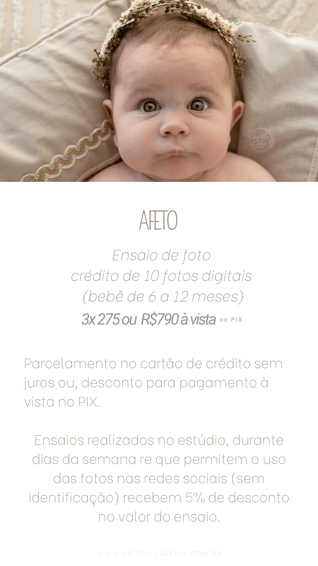 foto de bebê em São Paulo