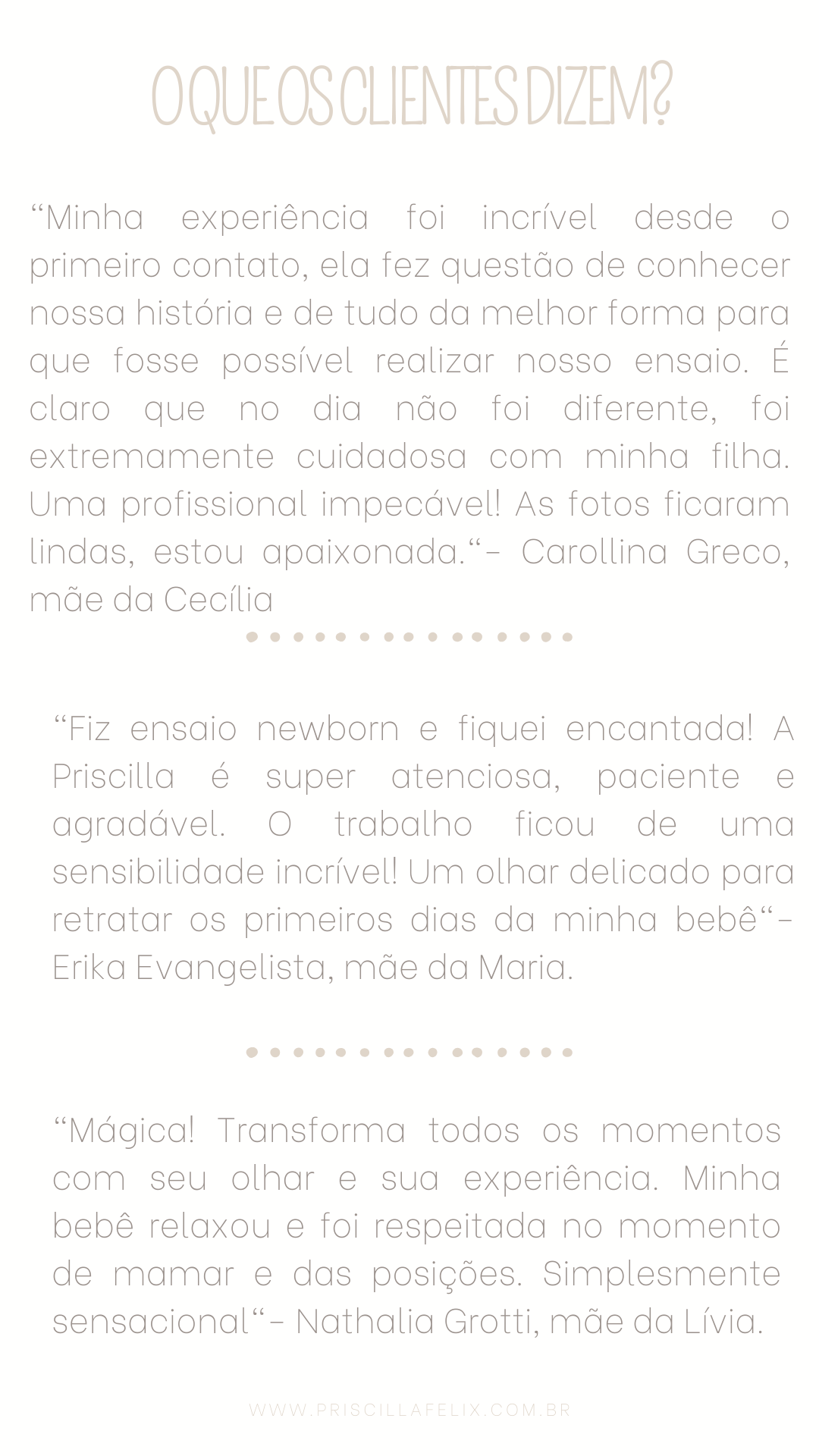 depoimento clientes fotógrafa especialista em bebês SP