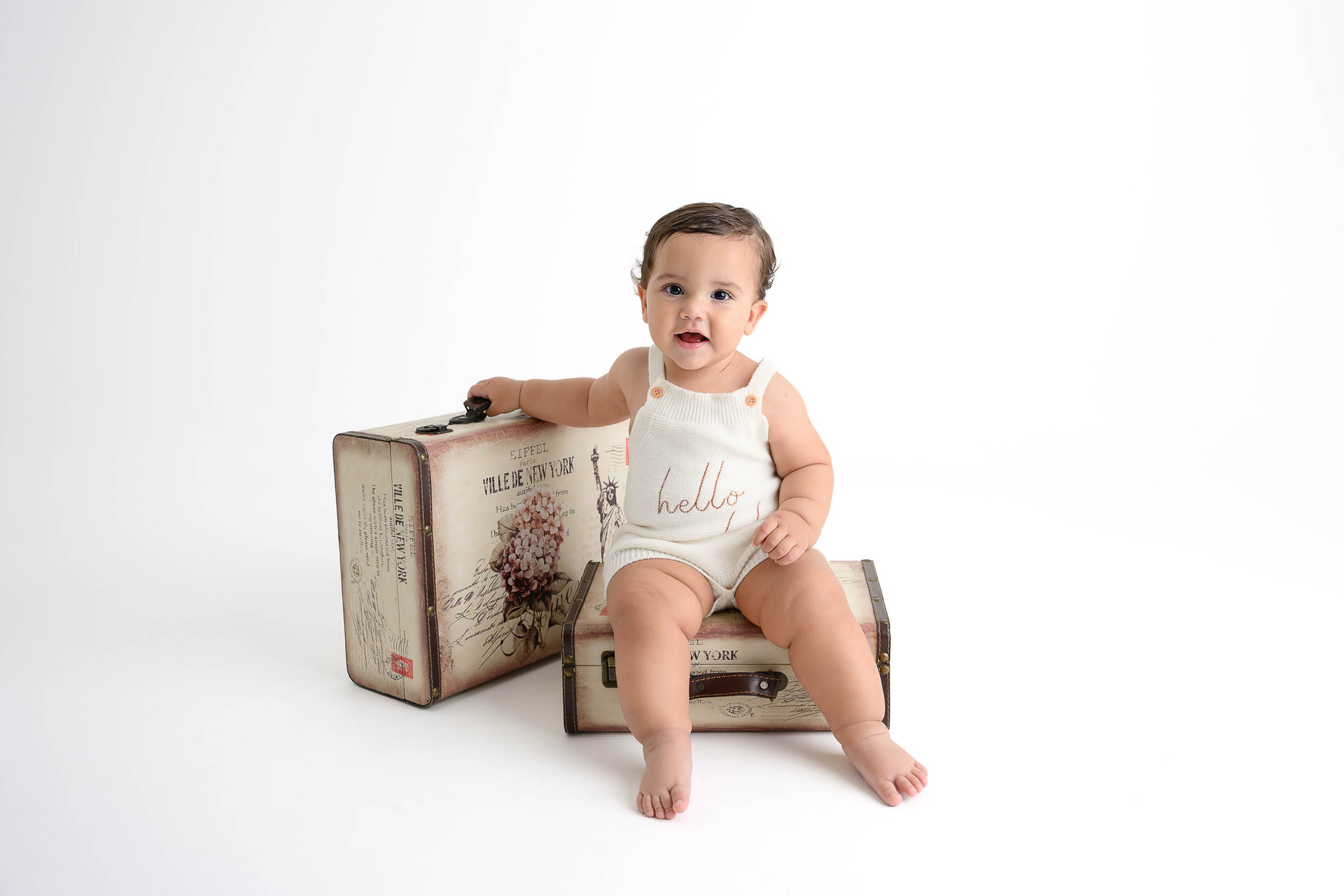 fotografia de bebe em estudio em SP