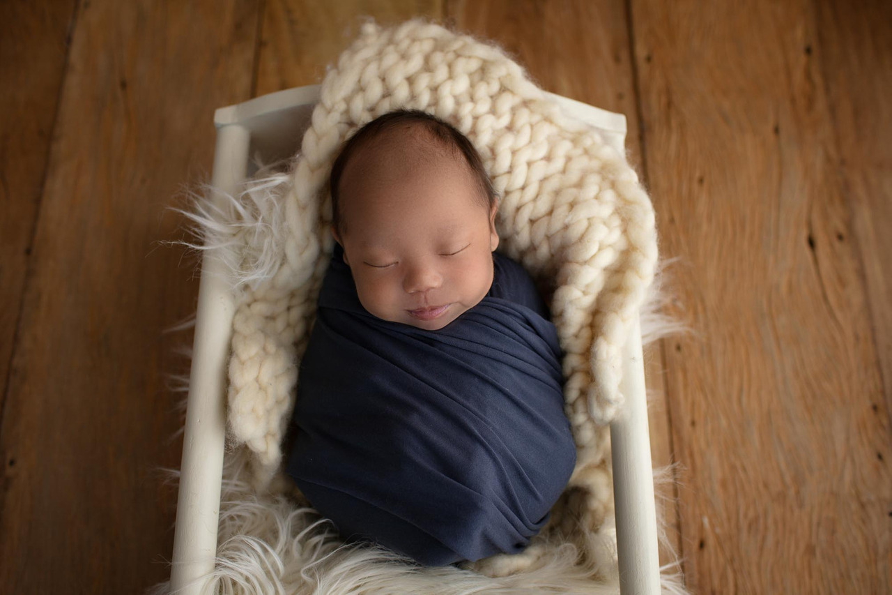 Fotografia de bebê 1 mês