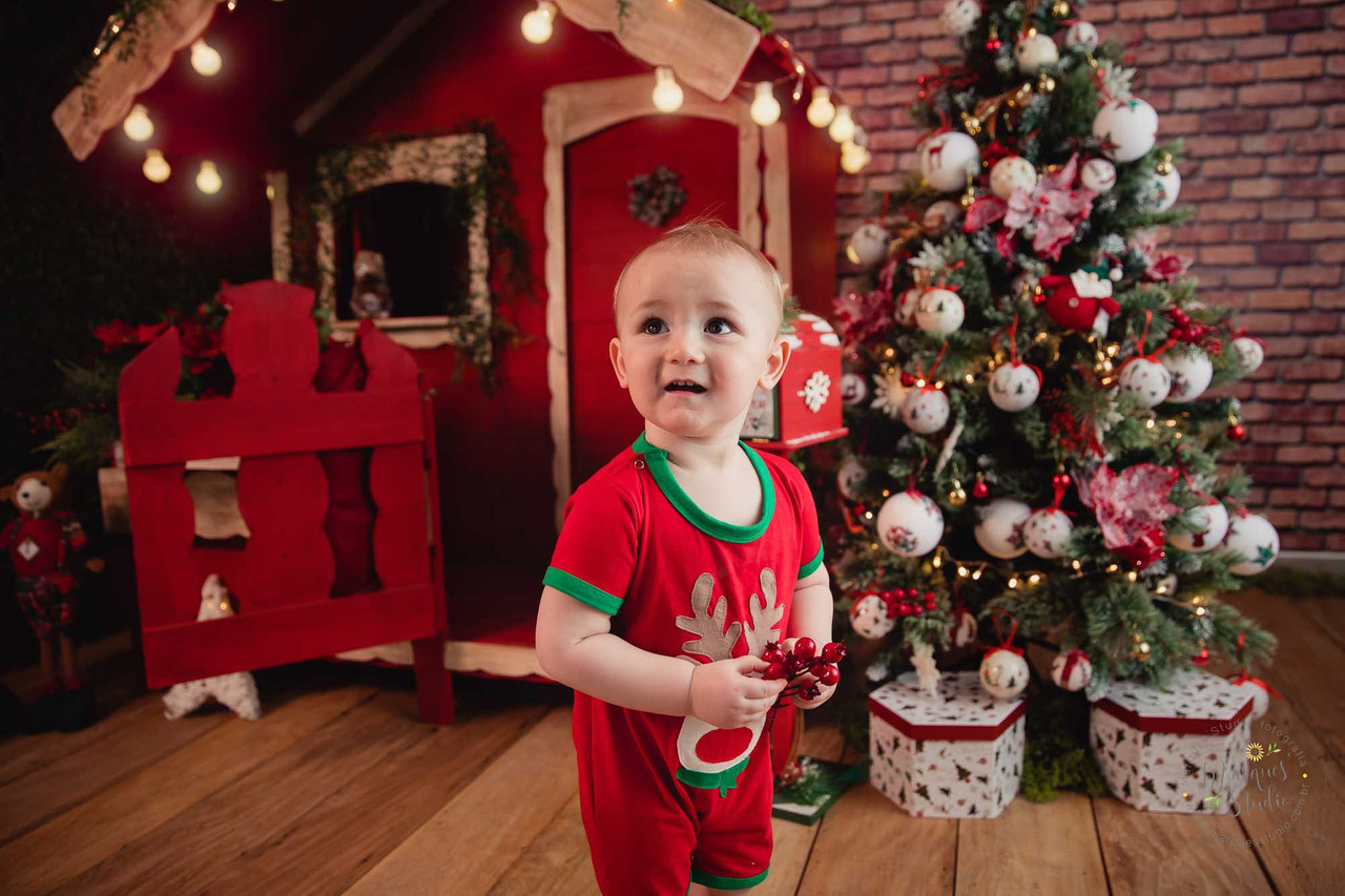 Fotos em Família de Natal