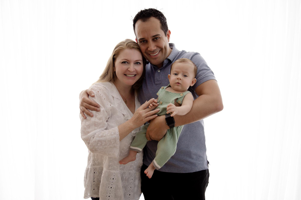 Ensaio fotográfico de bebê 3 meses