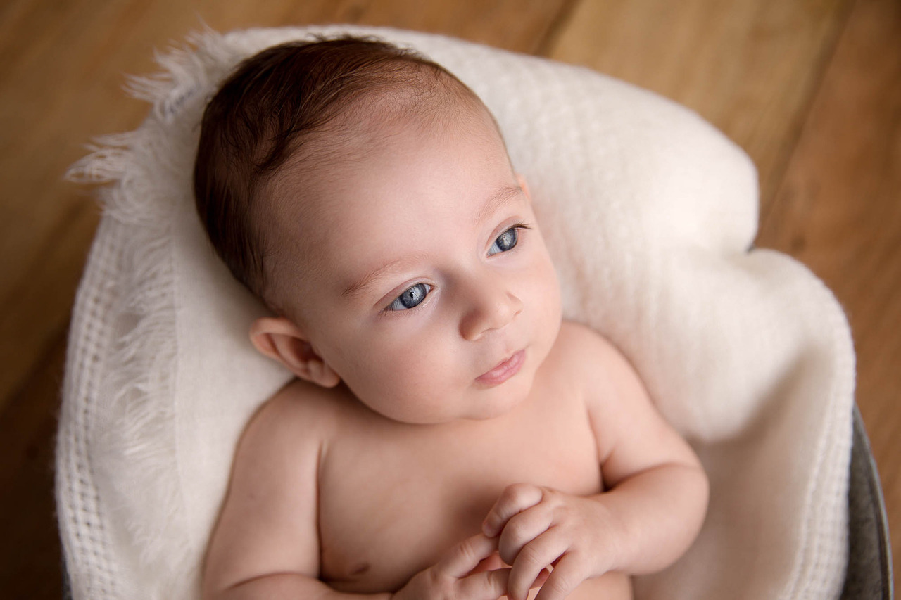 Foto de meses de bebê