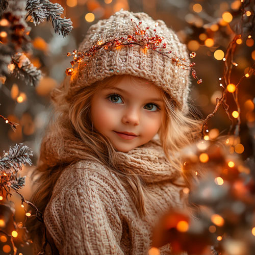Ensaio Fotográfico Infantil com Glitter