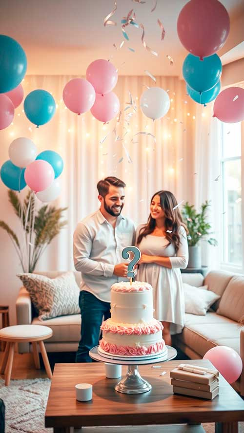 Foto de chá revelação - Marques Studio