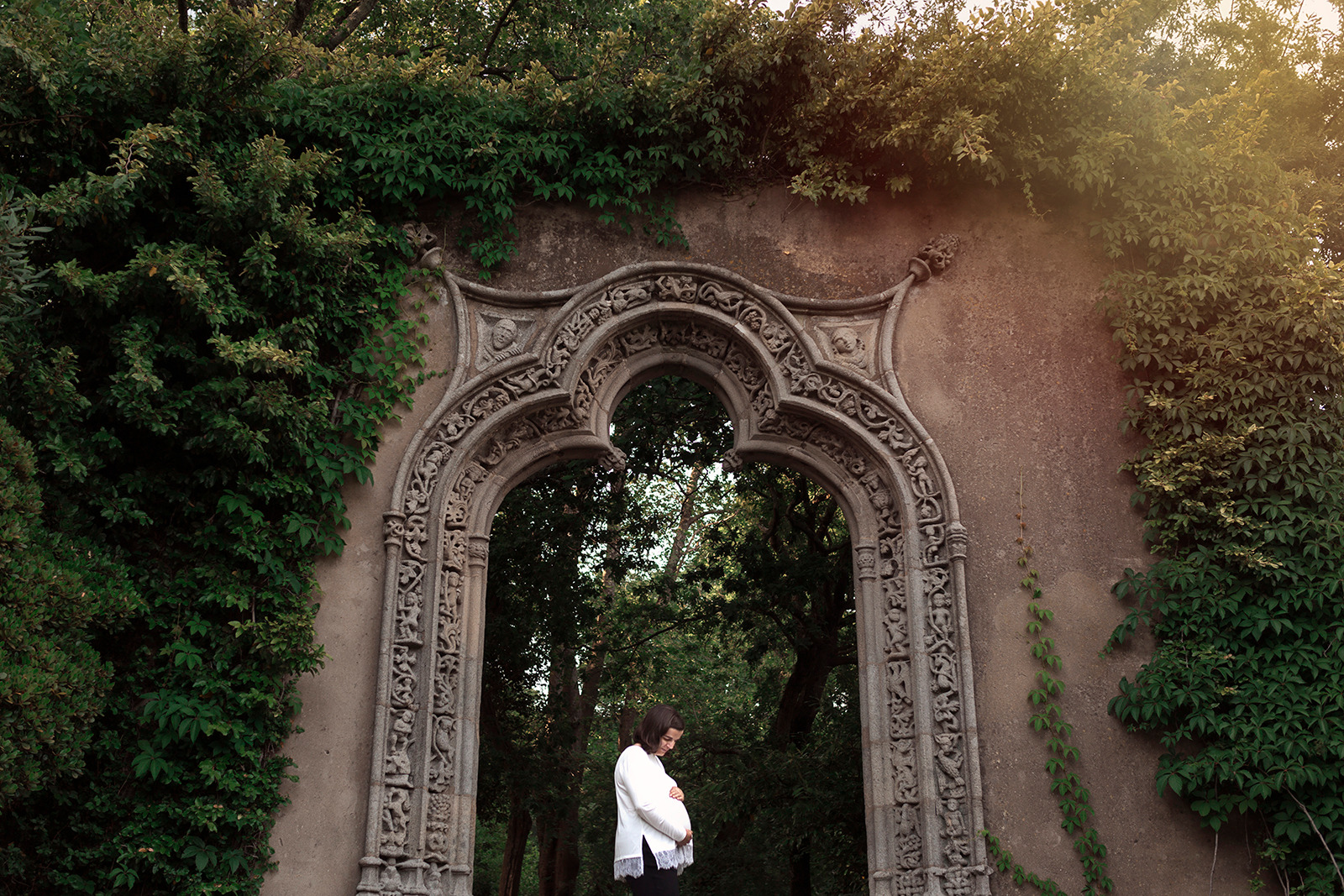 Sessão pré-mamã natureza