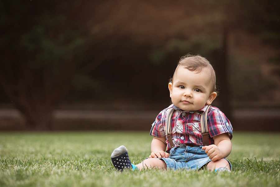sessão bebé na natureza