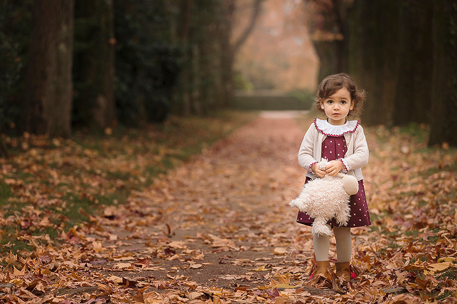 sessão de bebé na natureza