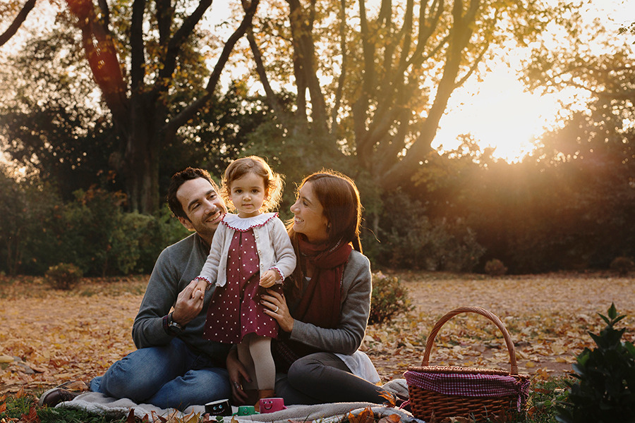 sessão família natureza
