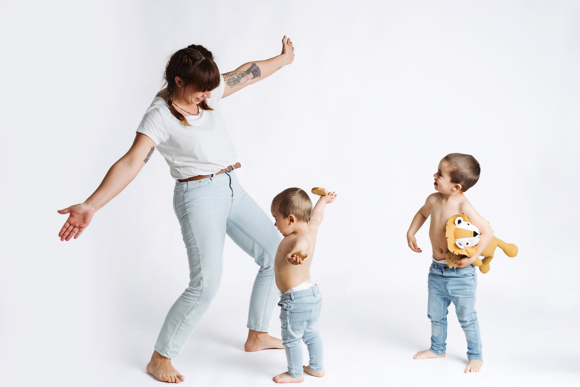 sessão família estúdio