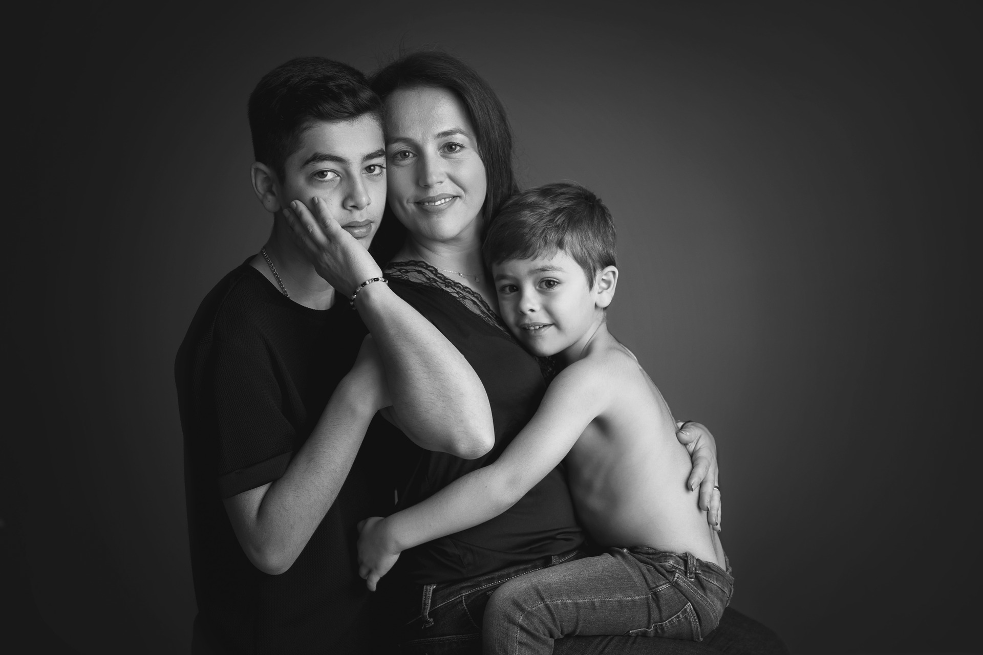 sessão família estúdio