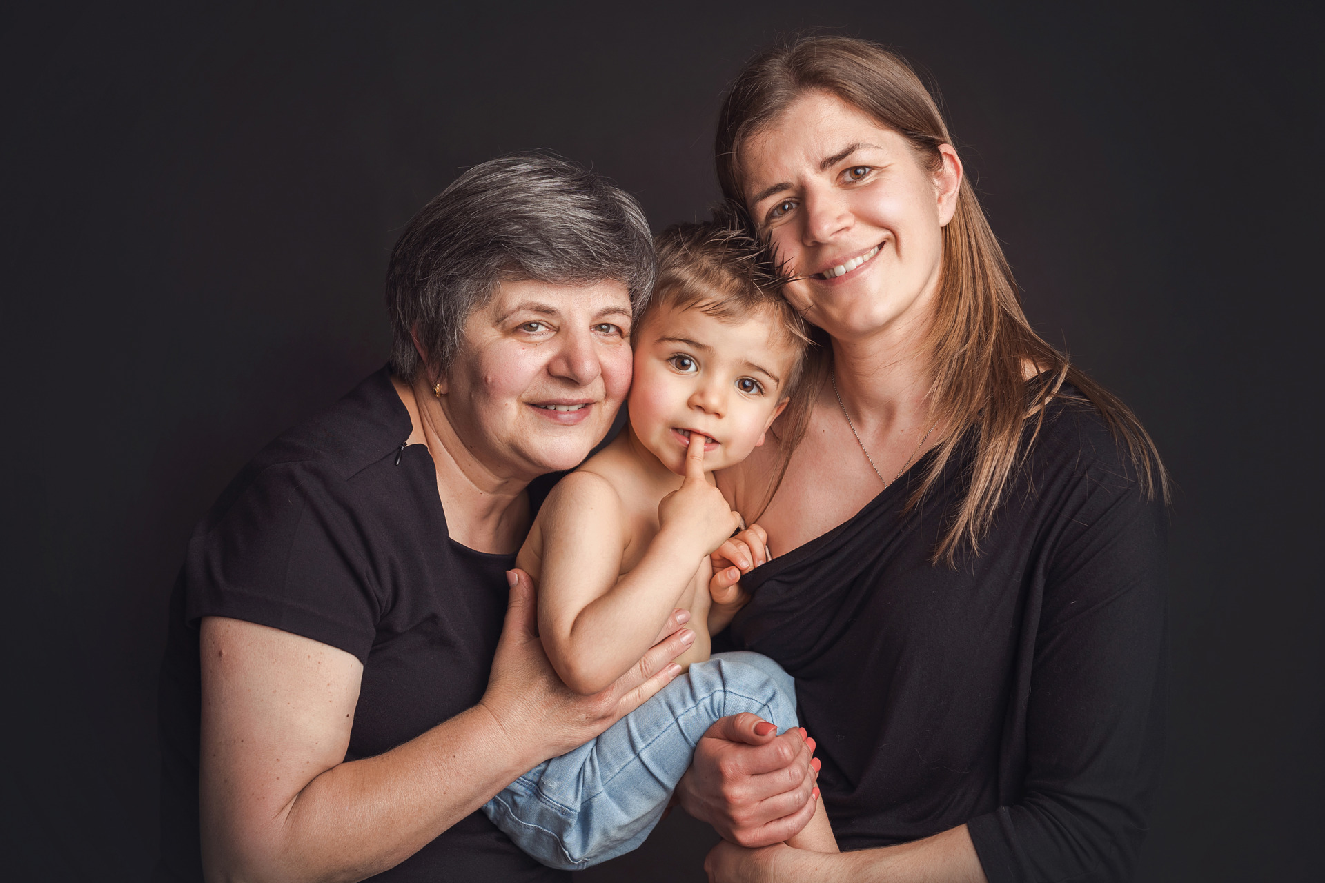 sessão família estúdio