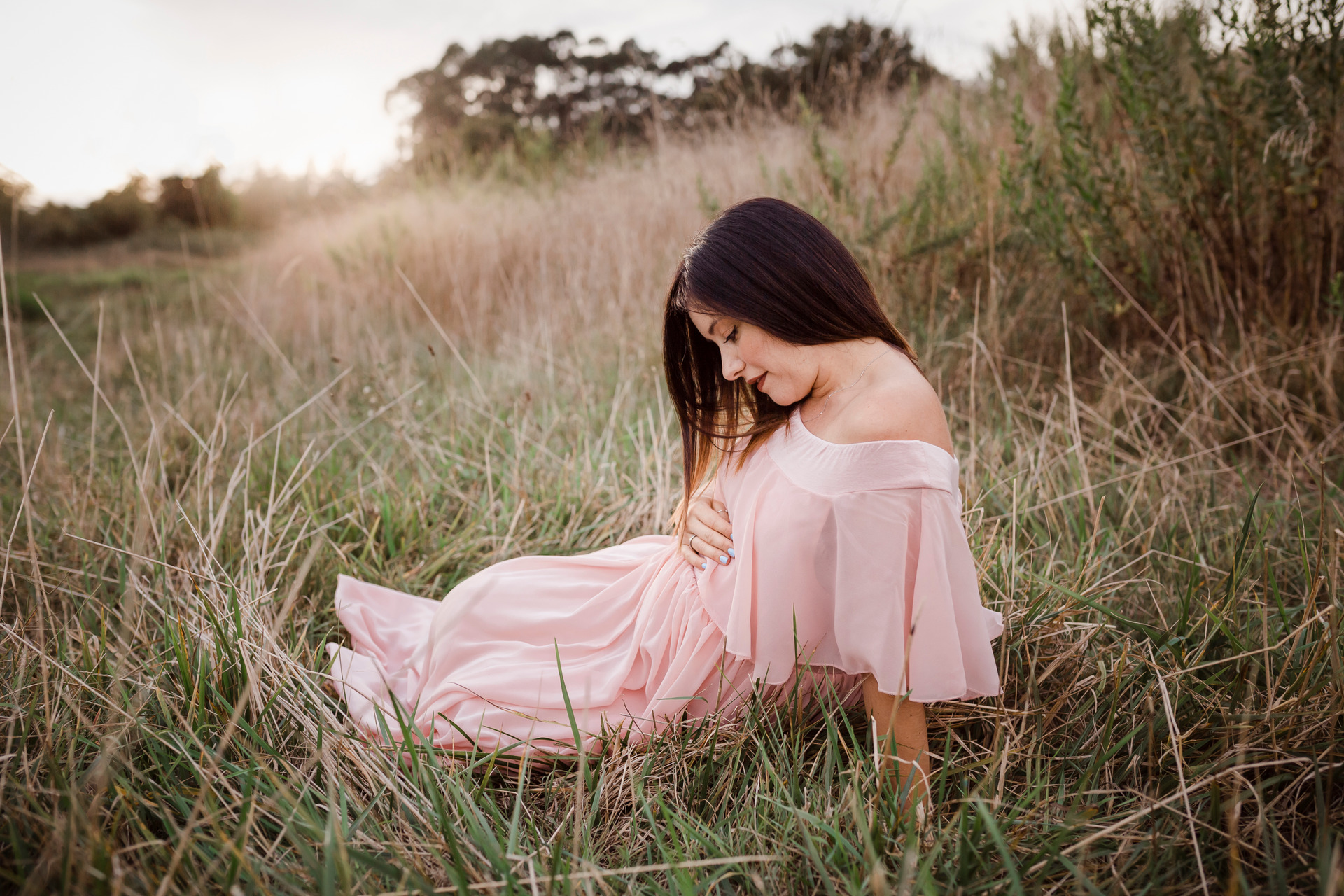 sessão de grávida exterior