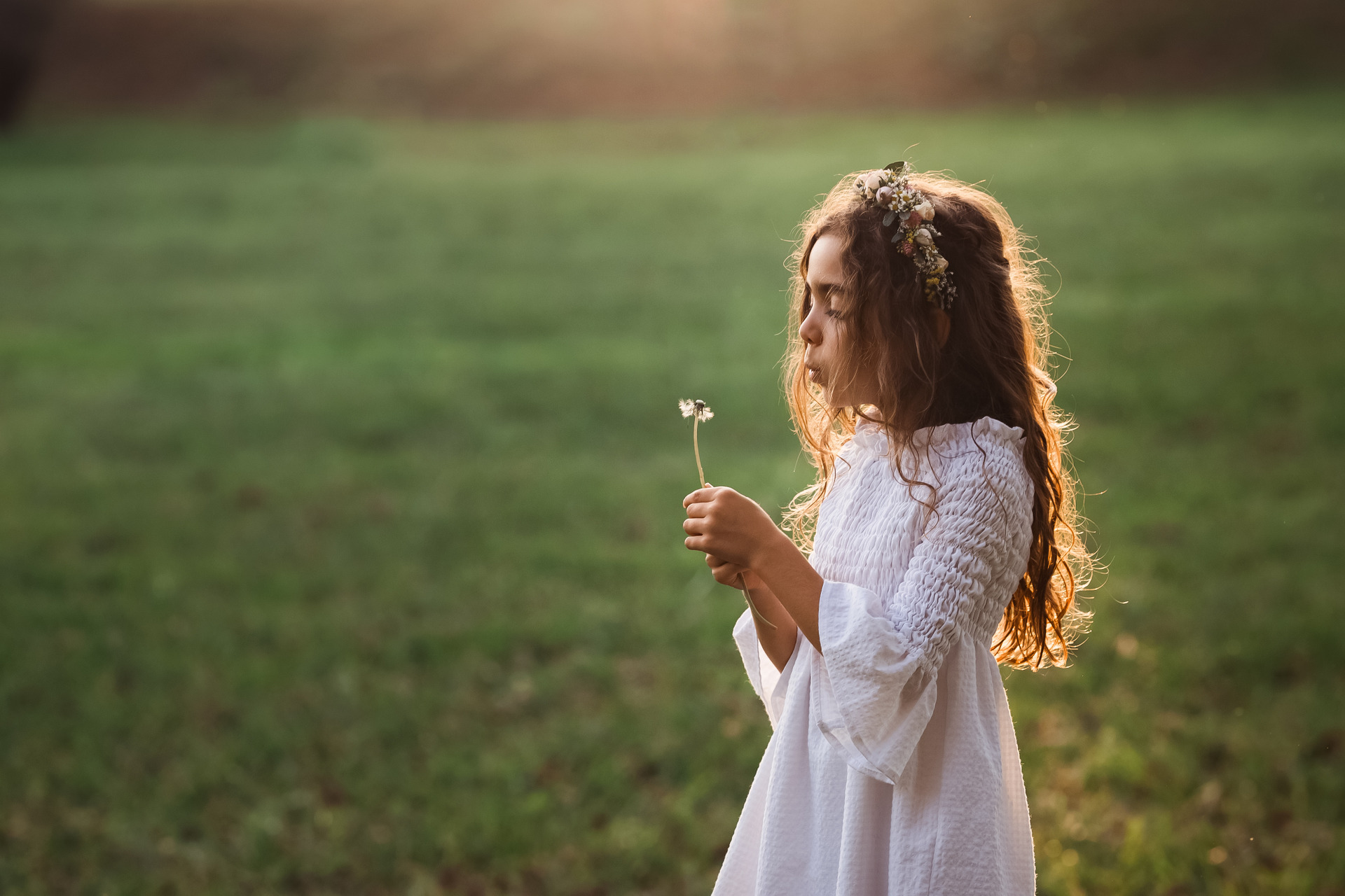 sessão de bebé na natureza