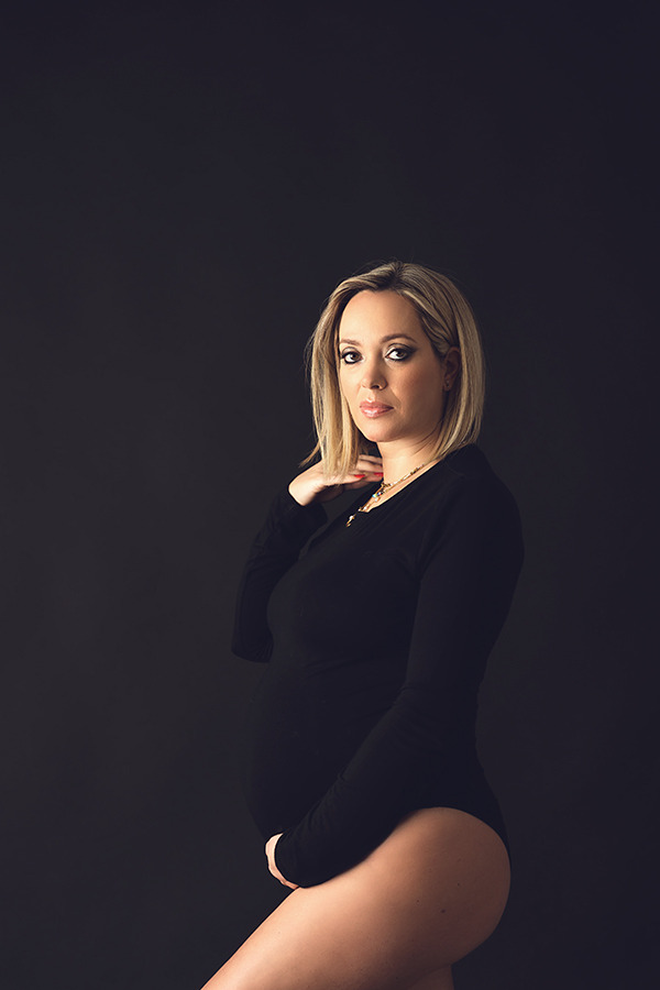 Sessão pré-mamã praia