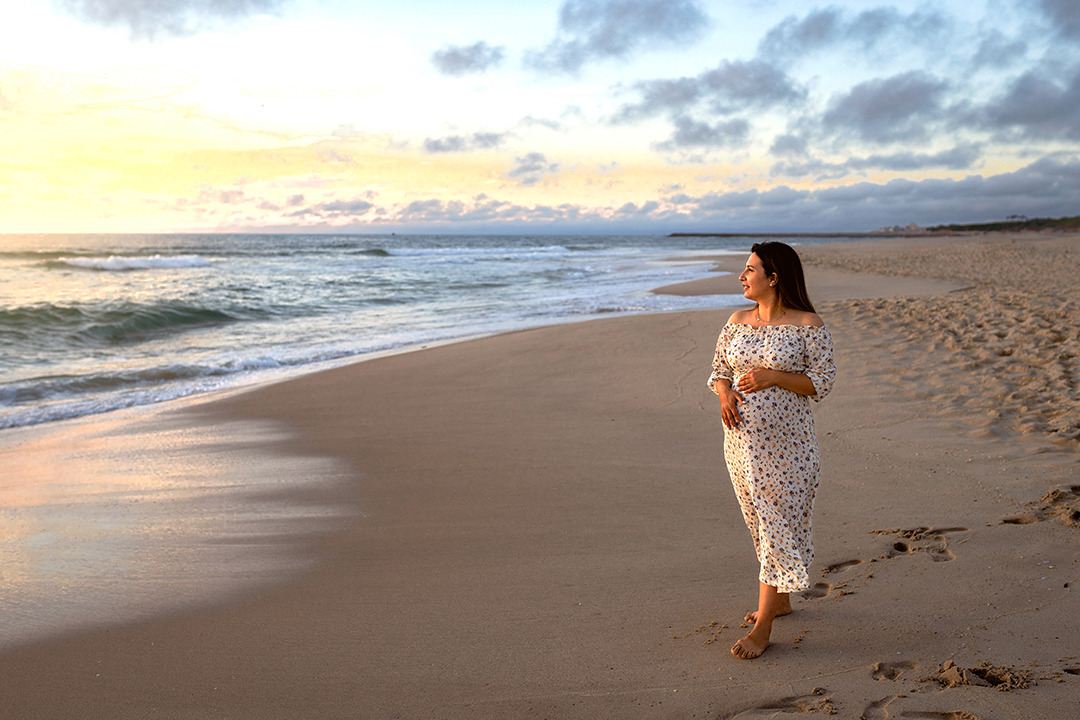 Sessão pré-mamã natureza