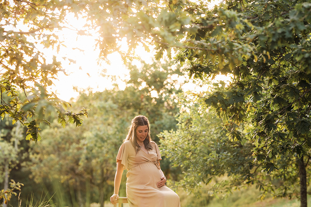 Sessão pré-mamã natureza