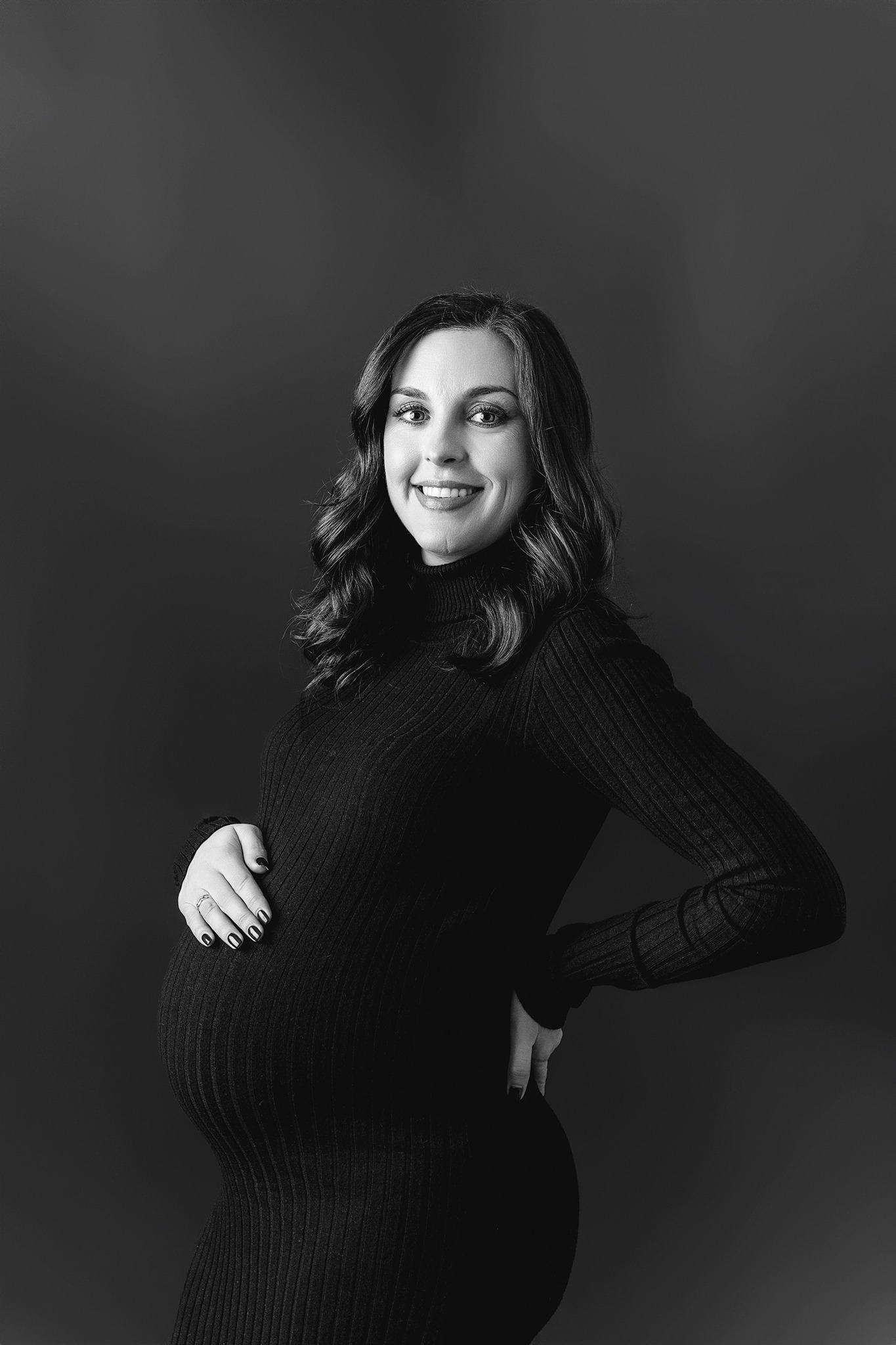 Sessão grávida estúdio