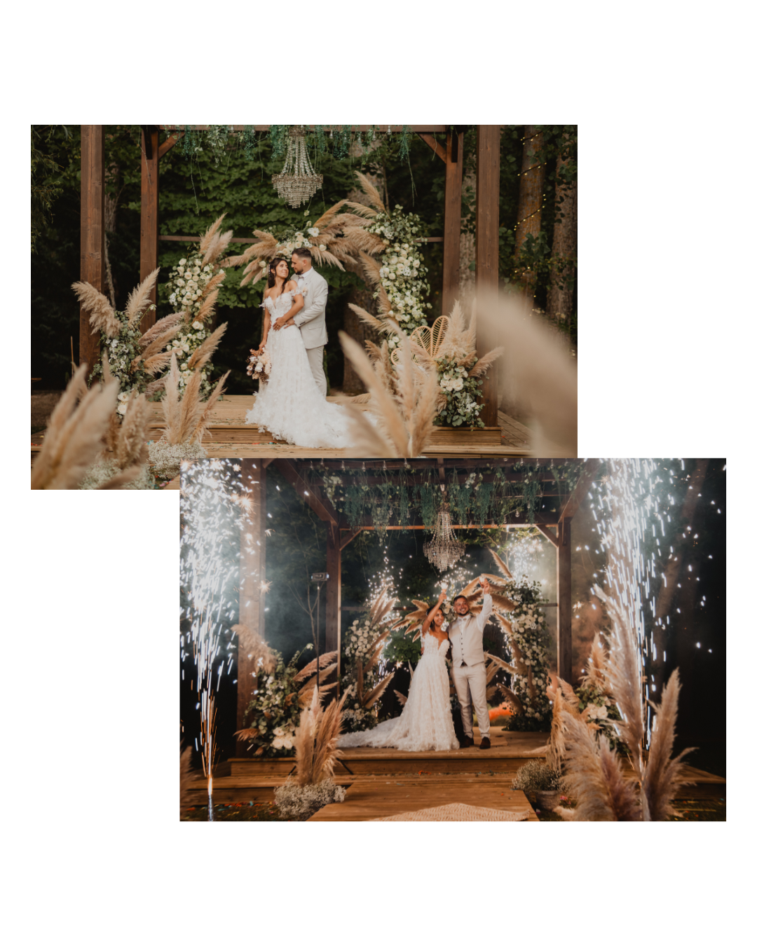 decoração casamento, estilo boho