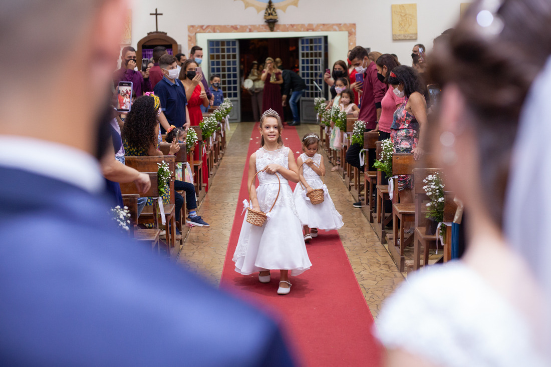 Casamento na Paróquia Arcanjo São Miguel em Lins-SP