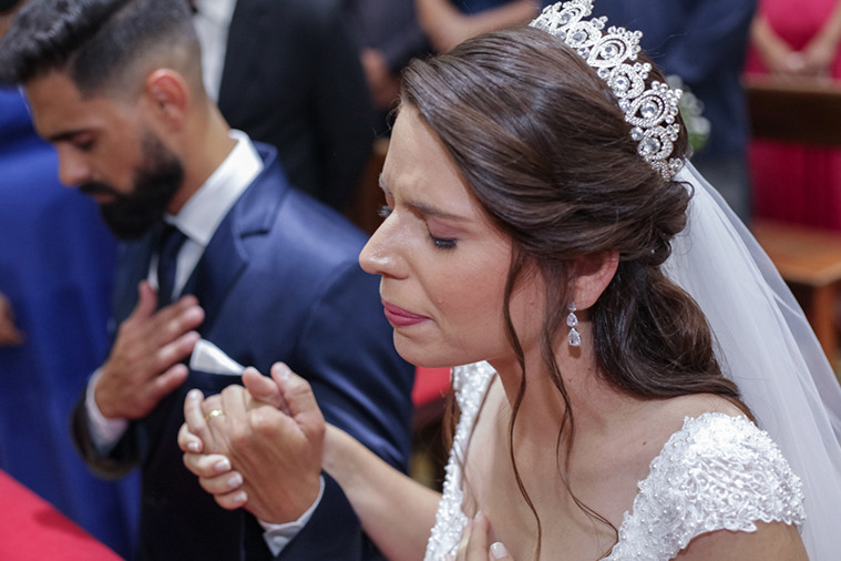 Casamento Jéssica e Alex na Paróquia Arcanjo São Miguel em Lins-SP