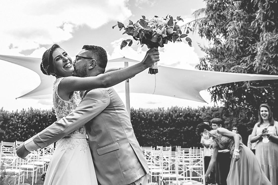 Casamento Maraisa e Luiz na Chácara Funchal em Lins-SP