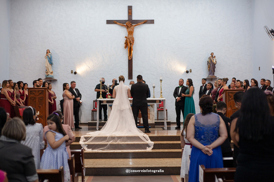 Casamento na Igreja Nossa Senhora de Fátima em Lins-SP fotografo em lins