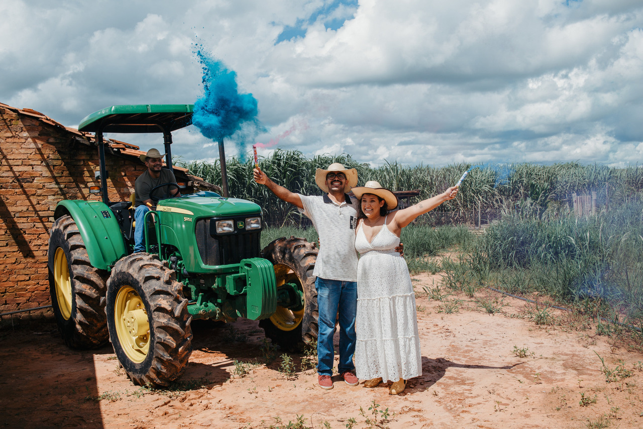 Chá-revelação na fazenda em Lins e Getulina