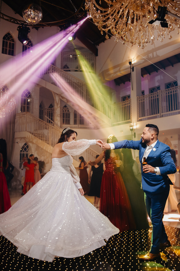 Casamento da Ana e Vinicius no SportCenter em Lins SP