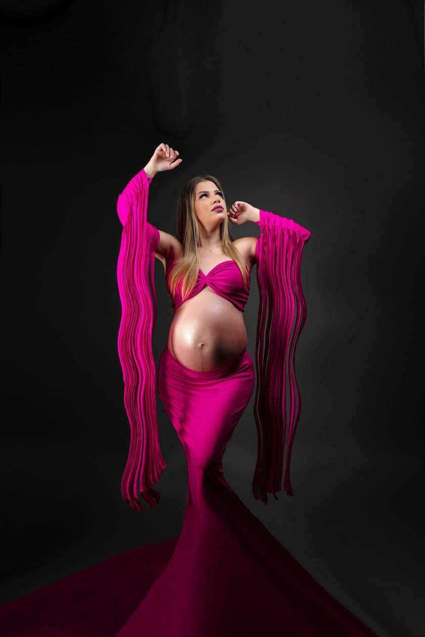 Mulher de blazer branco