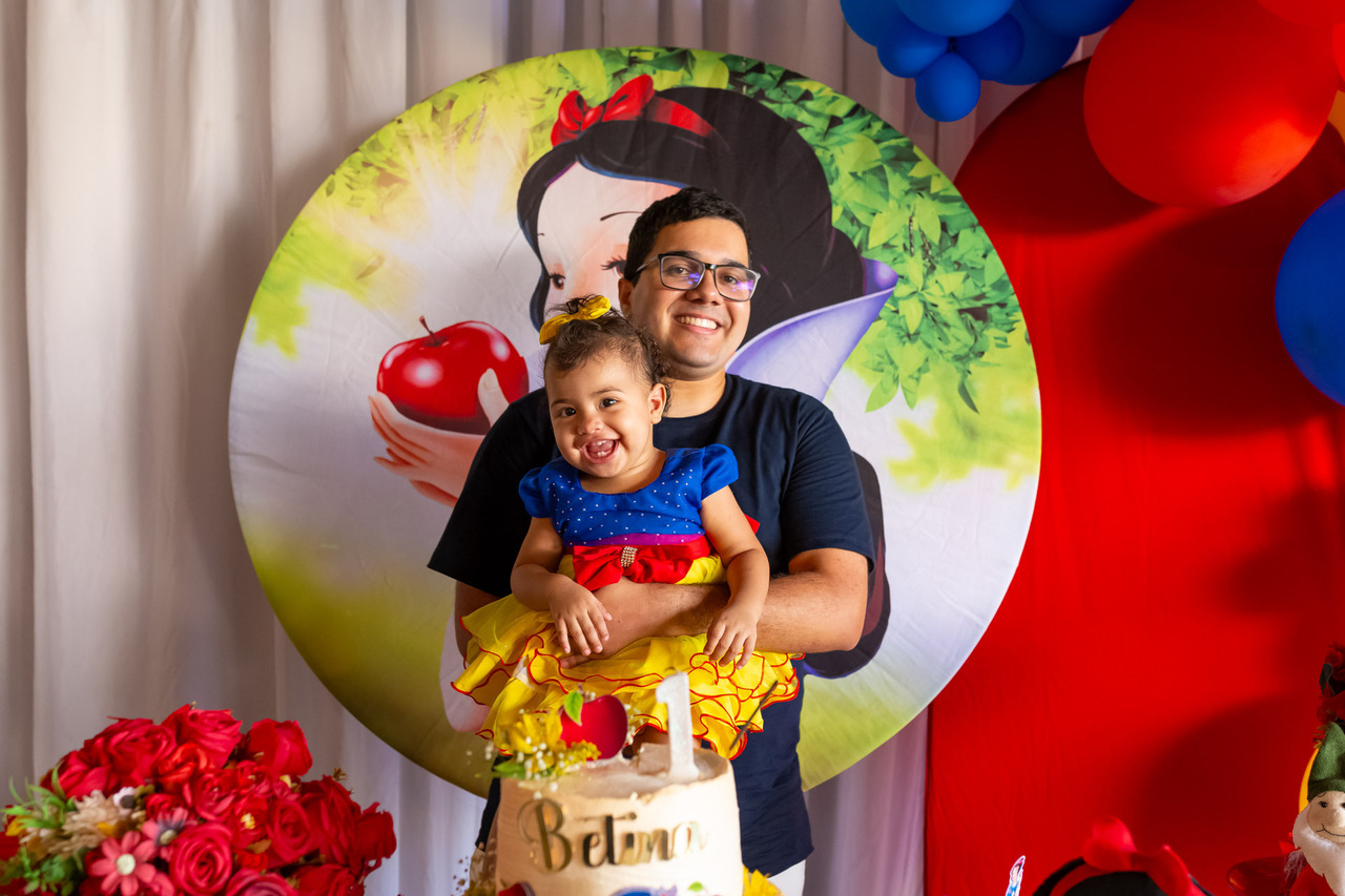 Cobertura de festa de Aniversário em Caraguatatuba - 1 aninho da Betina