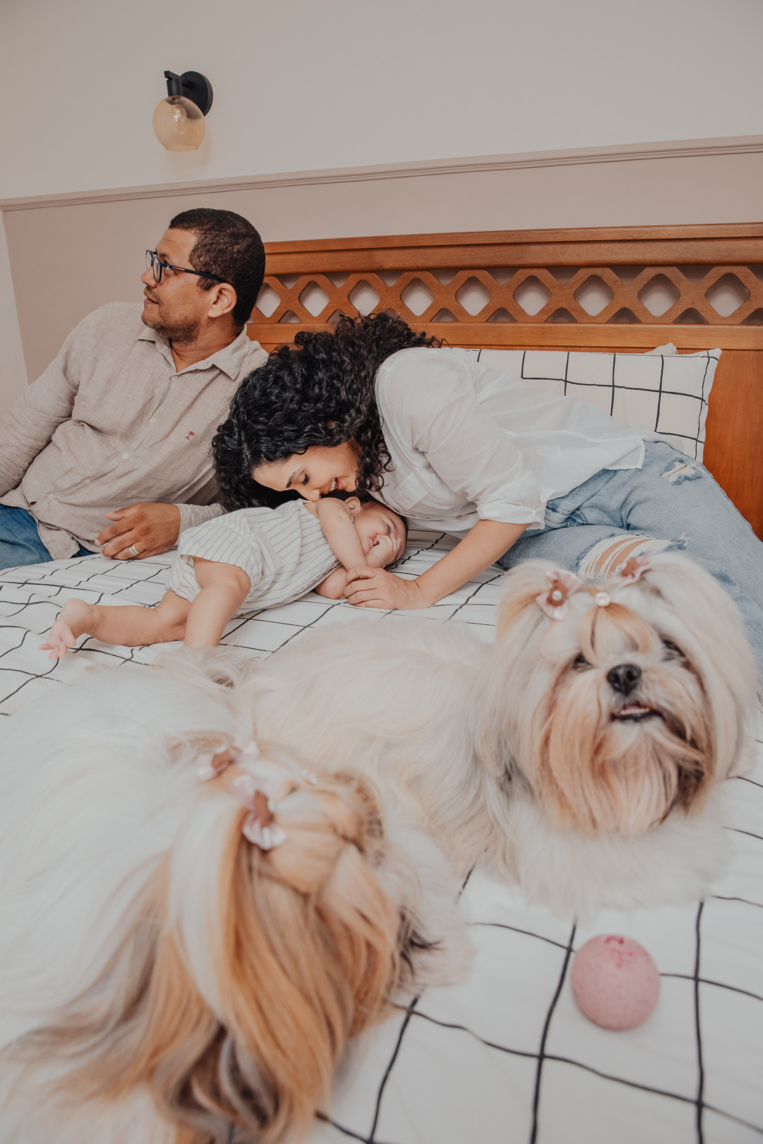 Pets fazem parte da dinâmica da família