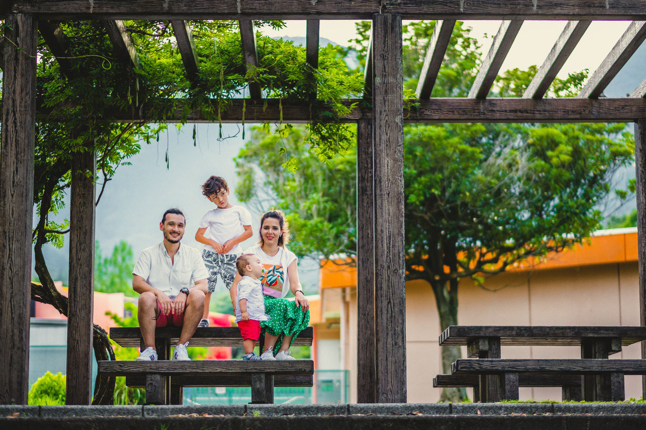 ensaio familiar no japao, ensaio em yoro, fotografo de familia no japao, ensaio diferente de familia no japao, fotografo no japao