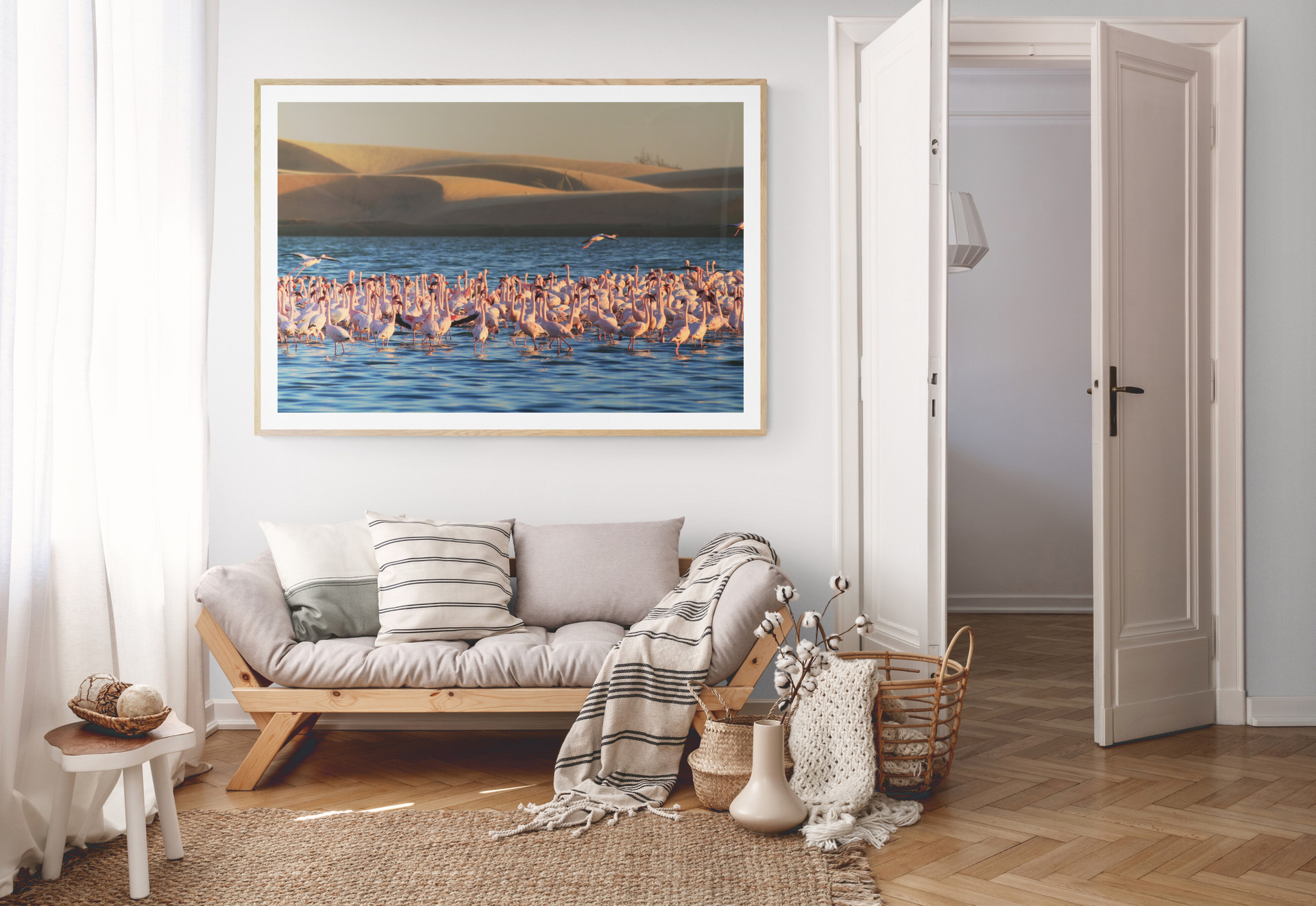 Walvis Bay Bird Sanctuary - A Dança da Unidade Tela Fine Art