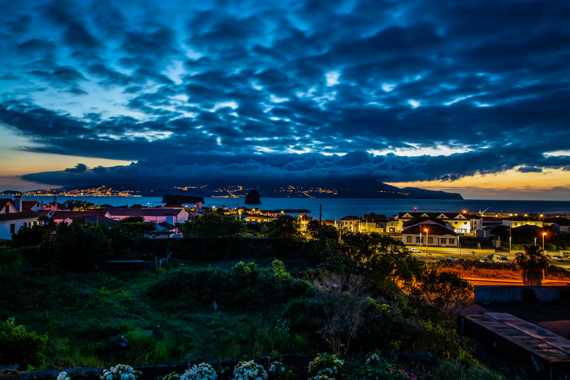 Faial, visto da Madalena do Pico