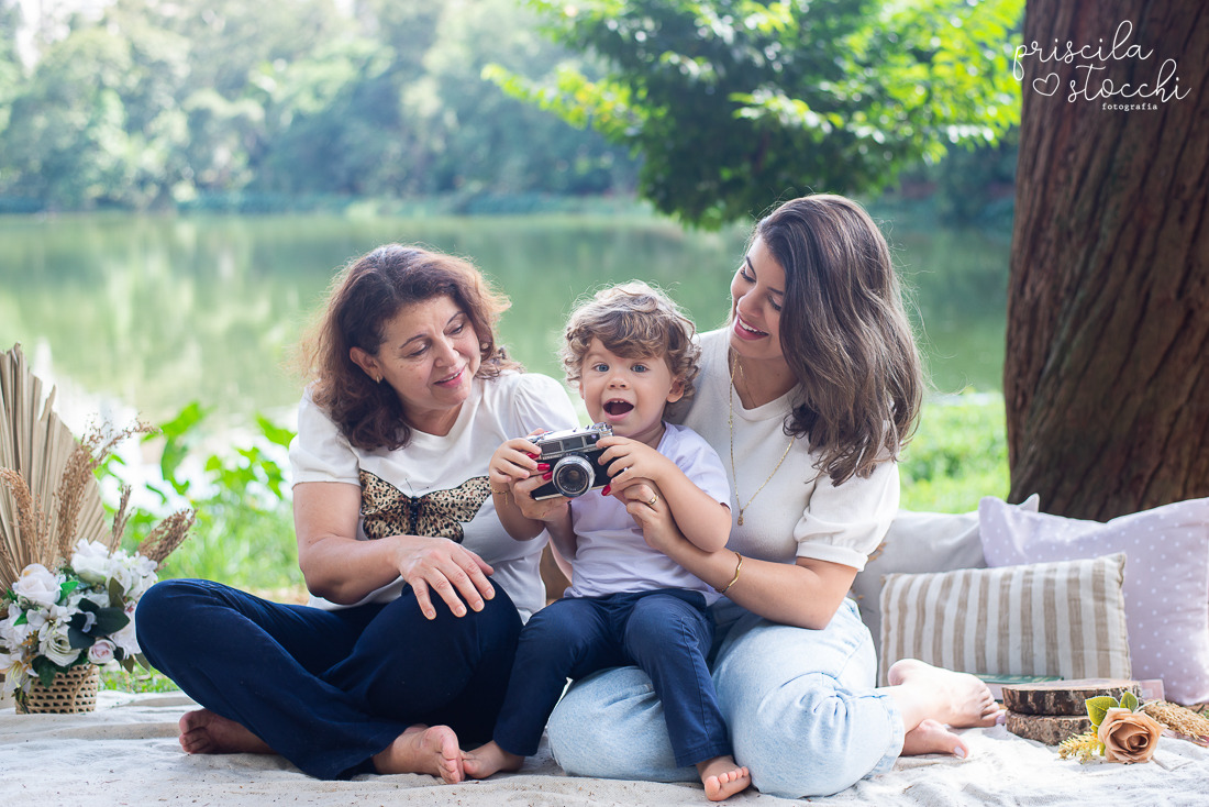 Ensaio Mãe e Filho com Avó SP, Ensaio Externo Mãe e Filho SP, Ensaio de Família Externo SP Zona Sul