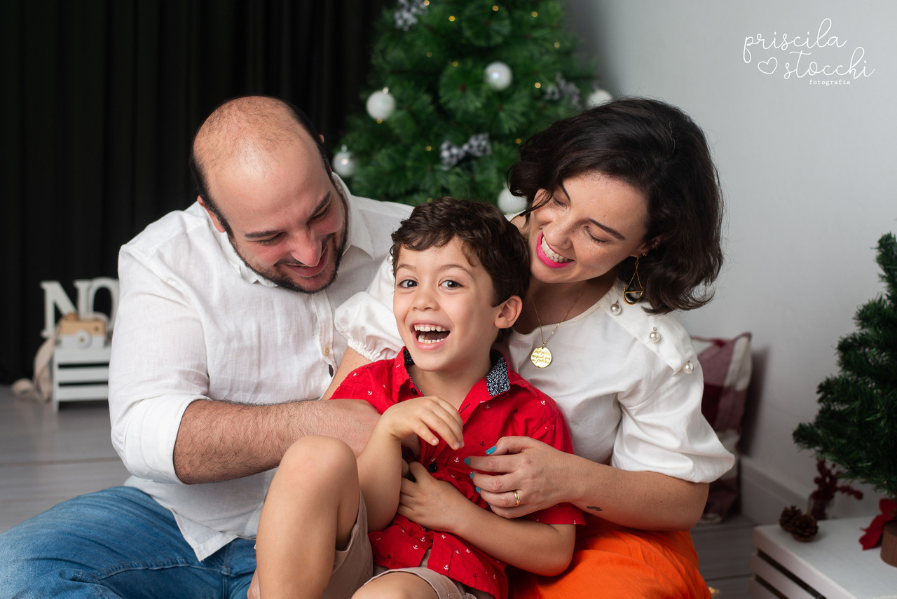 fotos em família ensaio natal SP