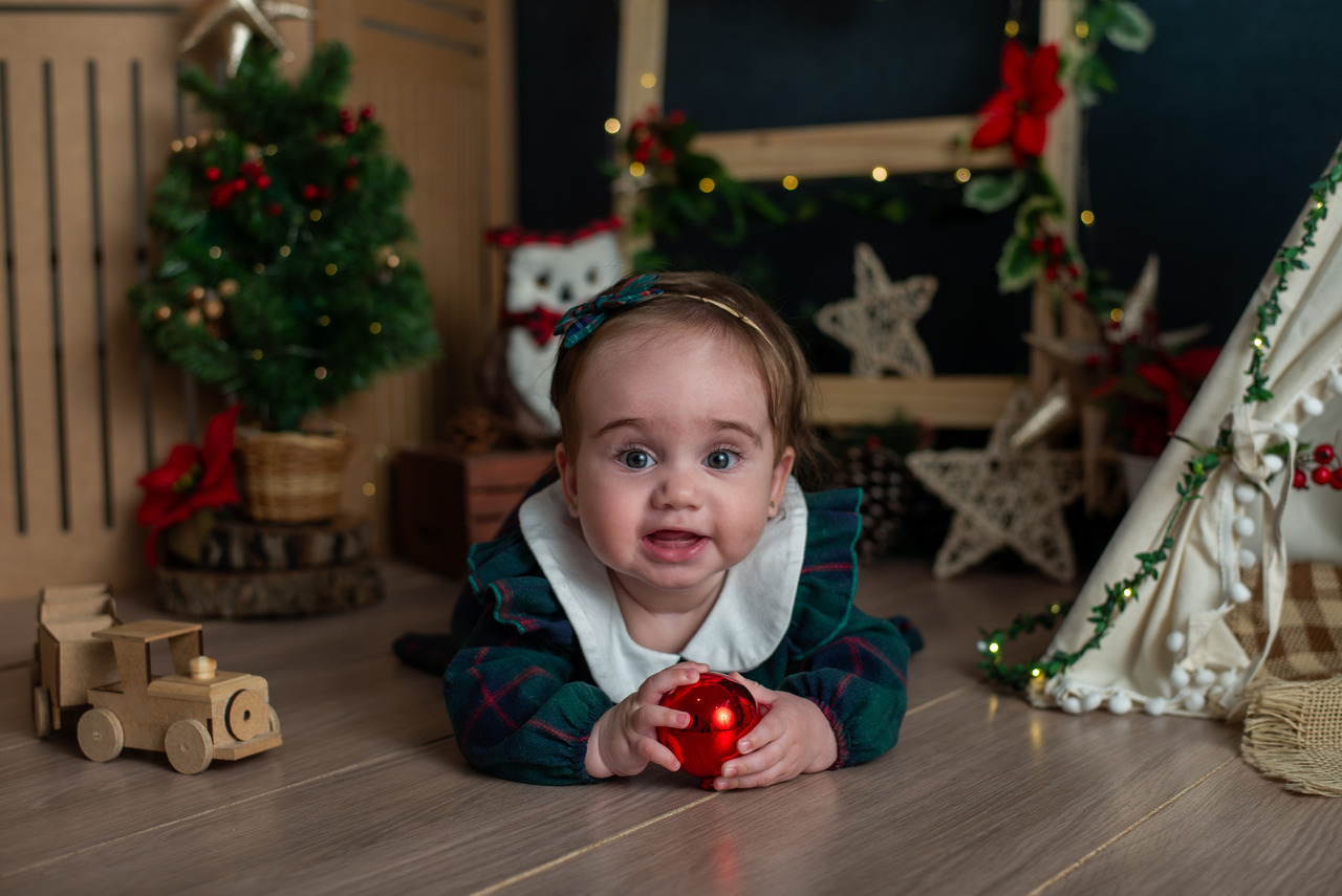 ensaio fotografico natal bebe estudio sao paulo