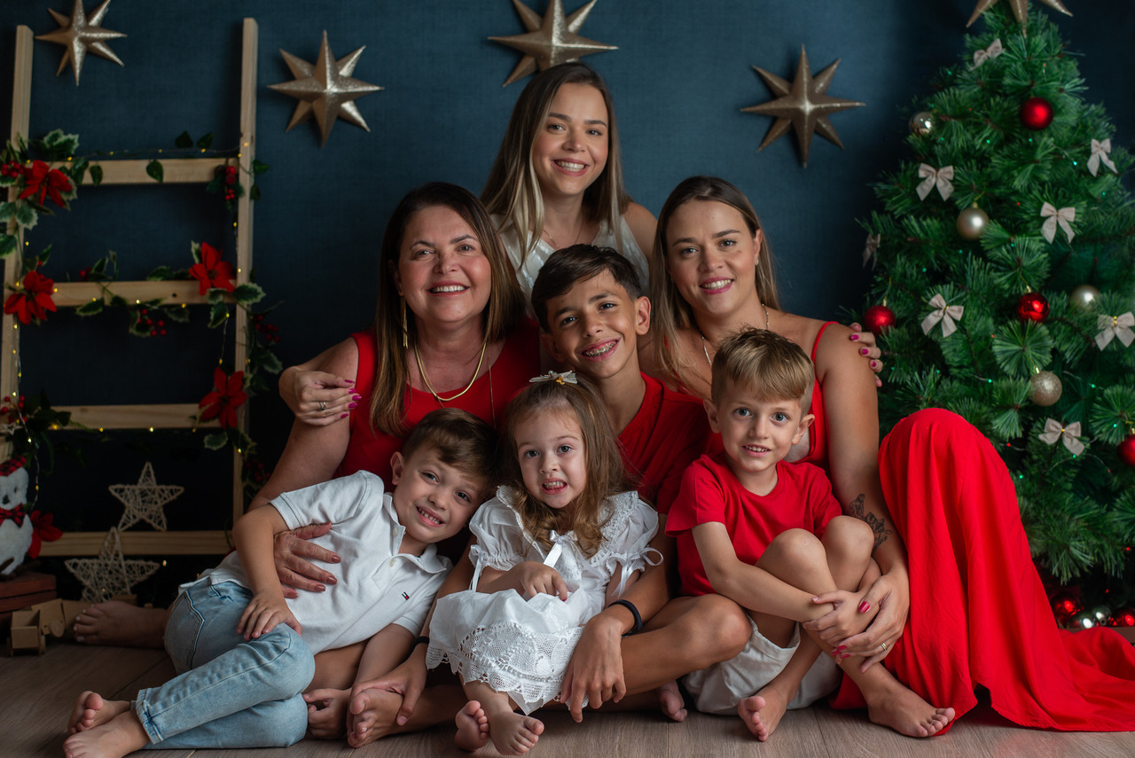 ensaio de natal em familia sp zona sul